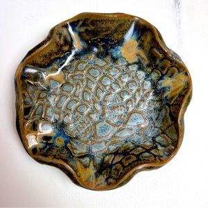 Locally made pottery dish